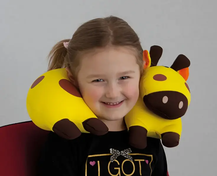 Dieren Reiskussen/Nekkussen voor kinderen