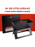 BBQ Tafel BBQ Houtskool - 46 x 36,5 x 28 cm