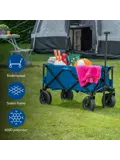 Bolderwagen - Opvouwbaar - Luchtbanden - Campart