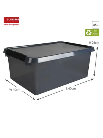 Comfort line - Opbergbox - 45L - 3-dlg