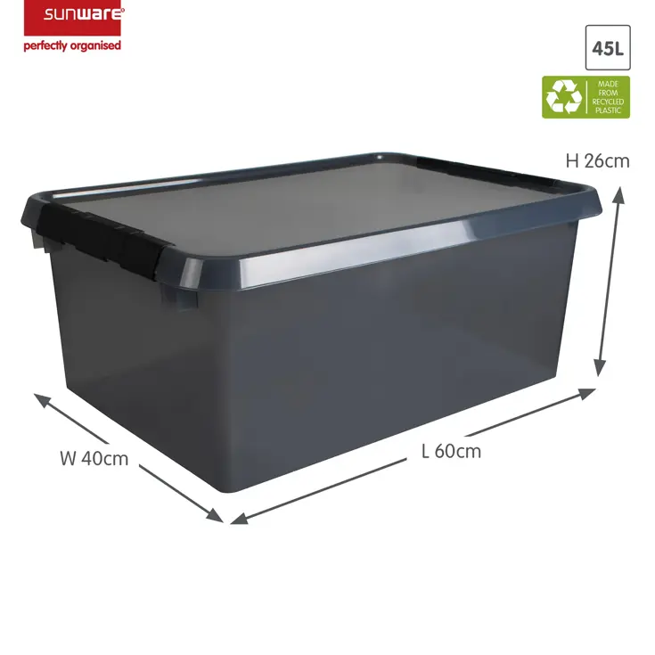Comfort line - Opbergbox - 45L - 3-dlg