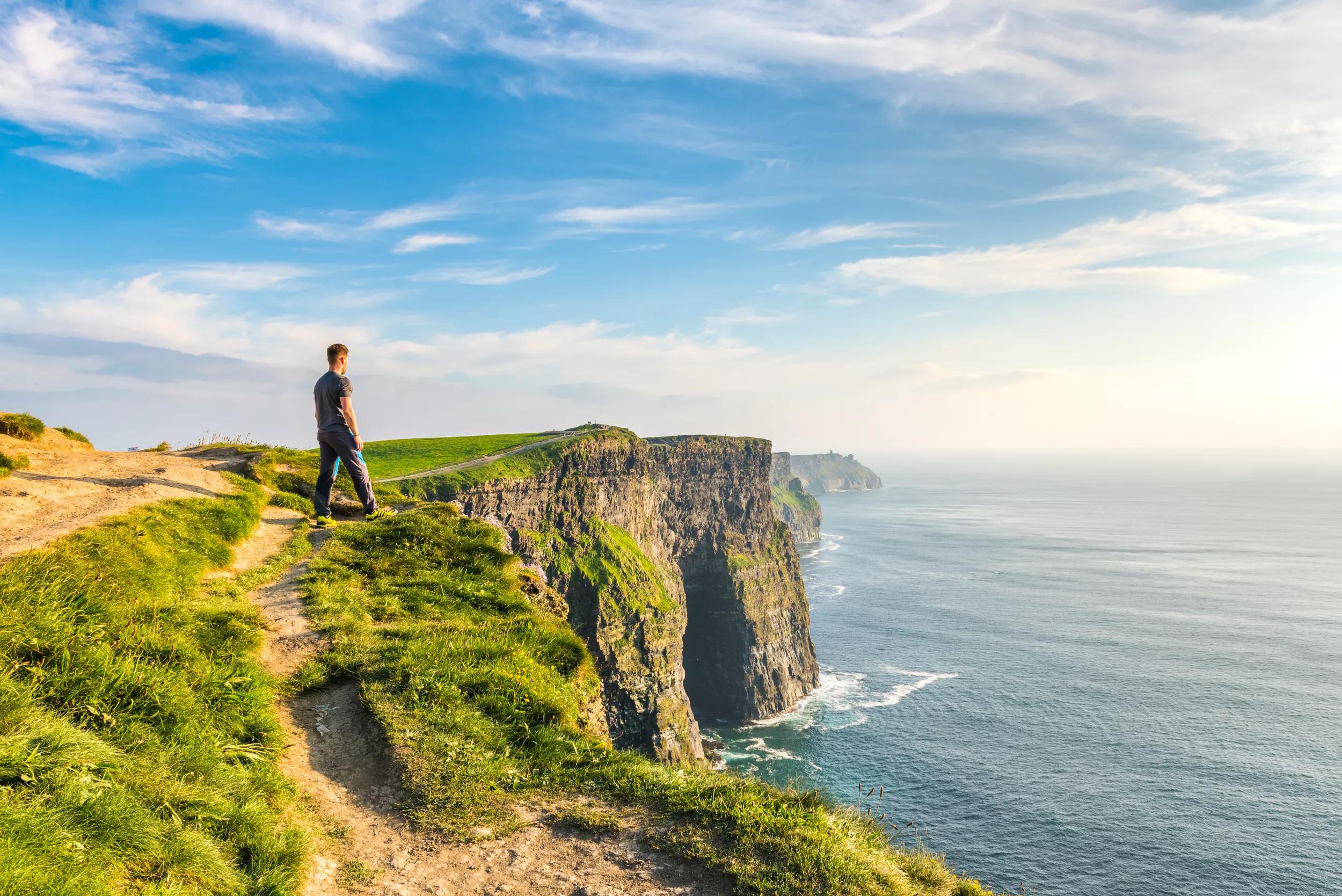 Cliffs of Moher, County Clare, Munster province, Republic of Ireland, Europe