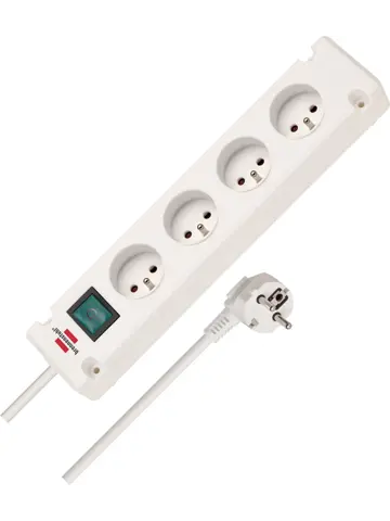 Stekkerdoos 4-Voudig 150cm 3500W Franse Voedingen