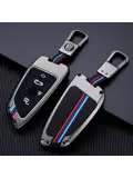 Metalen Sleutelhoesje voor Bmw grijs B4A