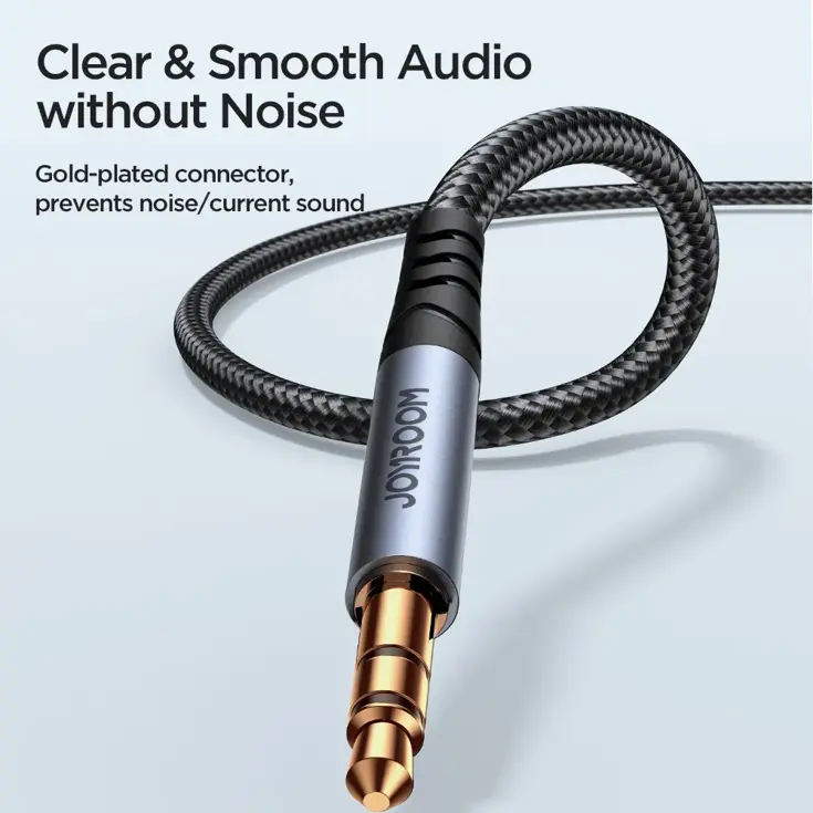 Aux kabel - 1.2 meter - Zwart