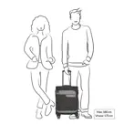 Travelite Viia 4 Wheel Trolley S green |34 L