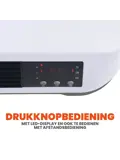 2-in-1 Keramische Wandkachel - Elektrisch