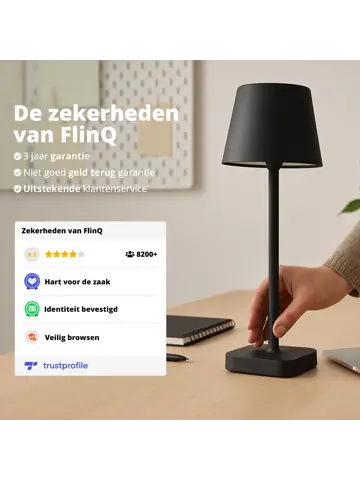 Tafellamp Lume - 3 lichtstanden - 38cm