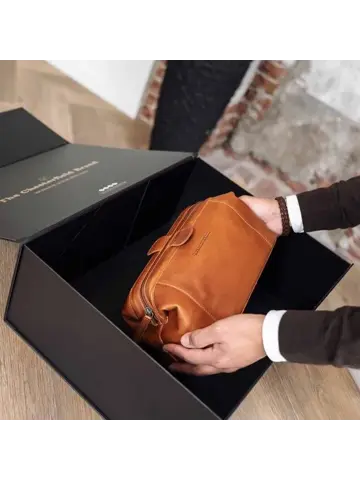 Chesterfield - Vince - Leren toilettas