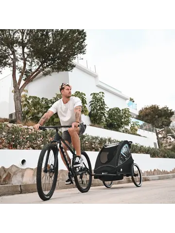 Luxe Fietskar - 3-in-1 model - Hardloopkinderwagen