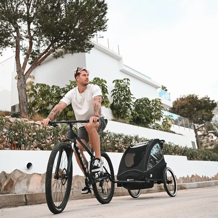 Luxe Fietskar - 3-in-1 model - Hardloopkinderwagen