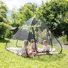 Bedtent Pop Up klamboe - 200x180cm - Zwart