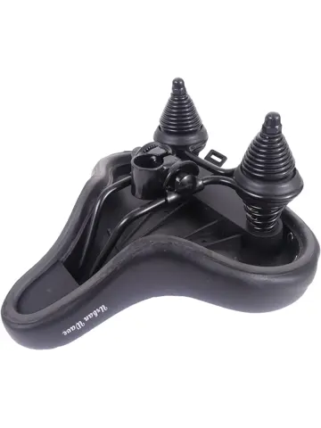 Edge Fietszadel Urban Xl Wave - Zwart