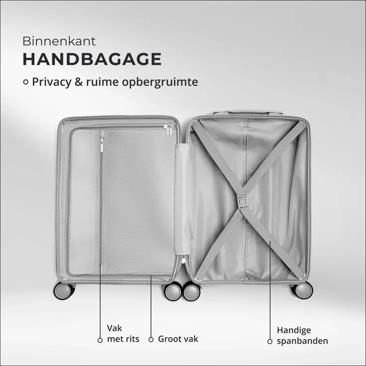 Handbagage koffer 55cm - 28L