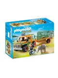 PLAYMOBIL® Ranger Terreinwagen met Olifant 6937