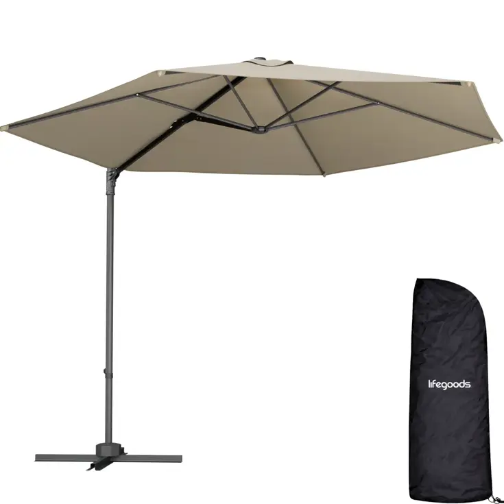 Zweefparasol – Ø300 cm – Waterdicht