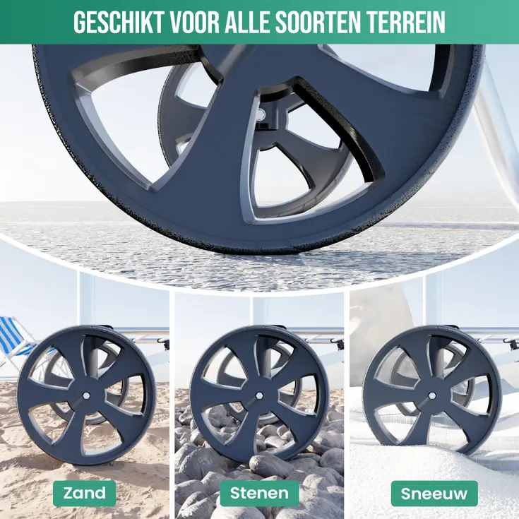 Boodschappentrolley 45L - Koelvak