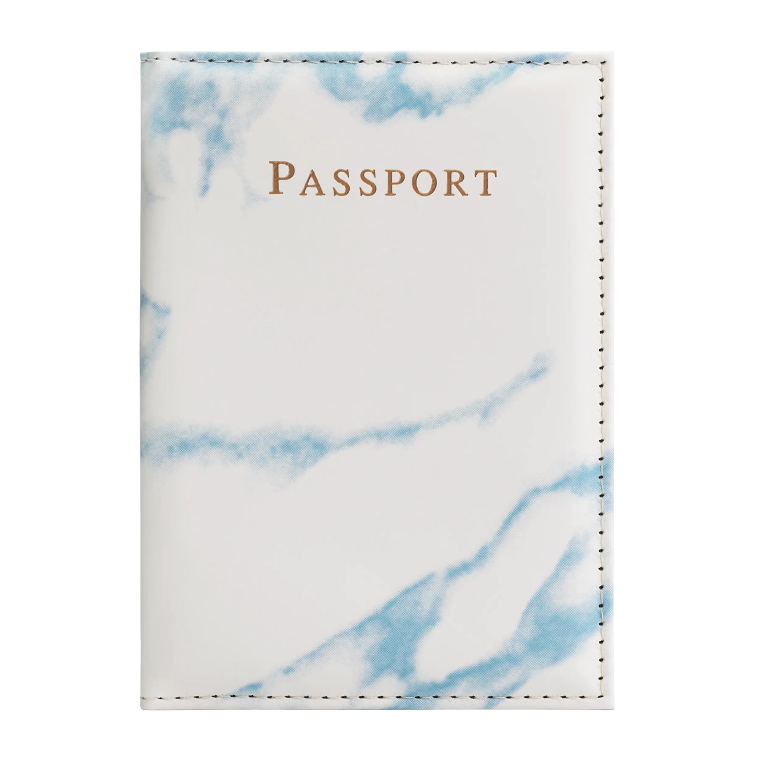 Thousandtravelmiles  Paspoort hoes  Kunstleer  Blauw  Blauw main product image