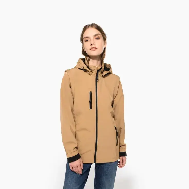 K422 3-laags softshell jas, uniseks