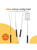 Houtskool Barbecue - Inclusief Accessoires - Ø54cm