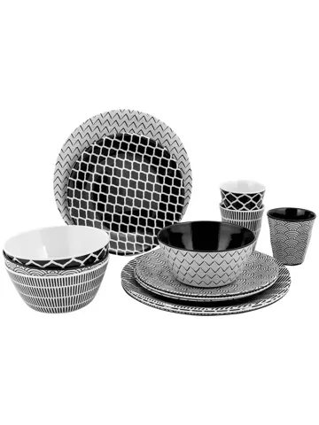 Servies Mix & Match 16 Stuks