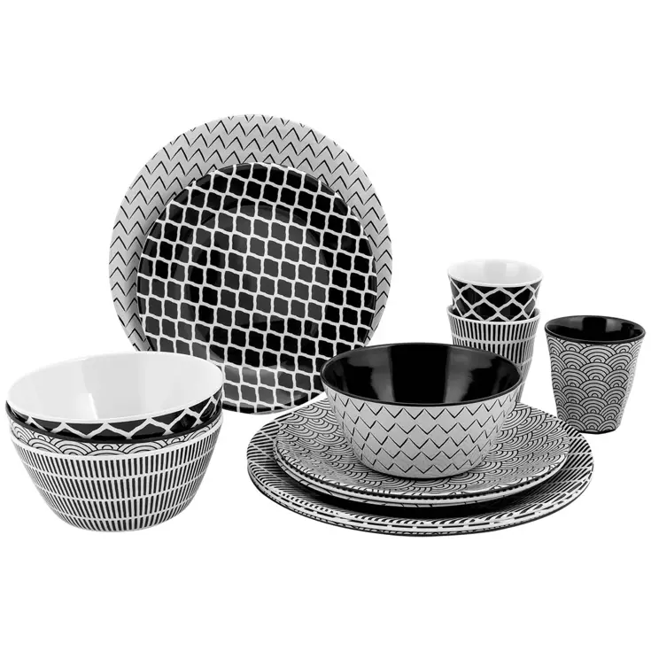 Servies Mix & Match 16 Stuks