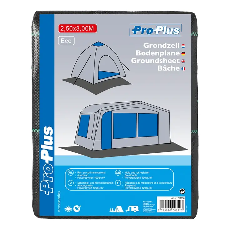 ProPlus Grondzeil - 2.5x5m - Tentzeil