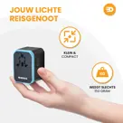 Universele Wereldstekker - Fast Charge