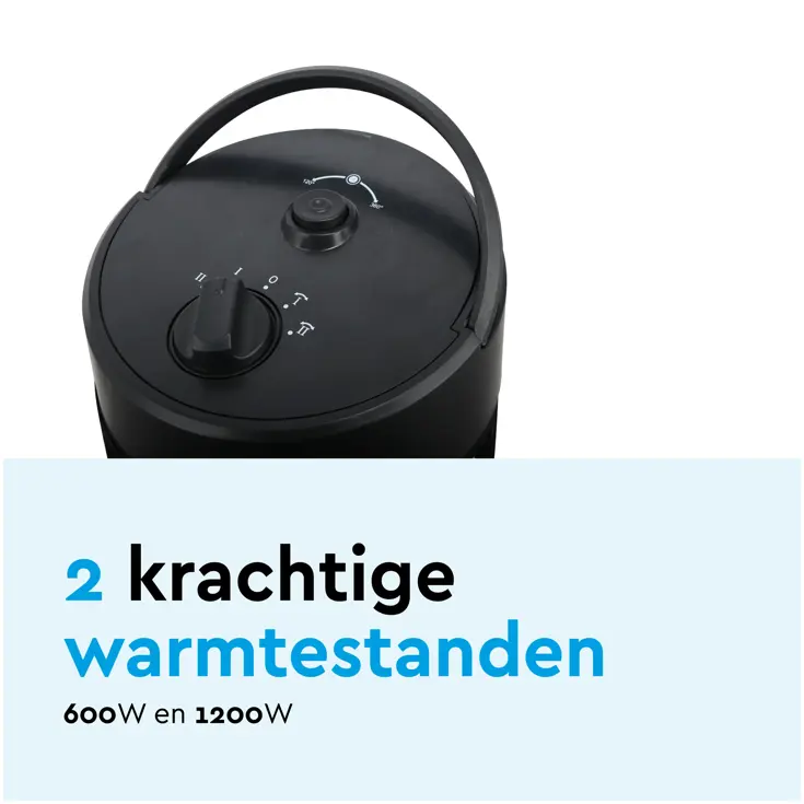 Terrasverwarmer tafelmodel infrarood 1200W