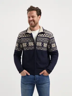 MGO Lenn Heren - Outdoorvest - Noors patroon