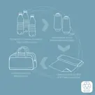 Gabol Week Eco Travel Bag burgoundy