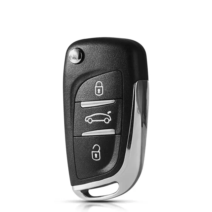 Klapsleutelbehuizing voor Citroen/Peugeot