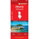 Wegenkaart National 807 Albanië