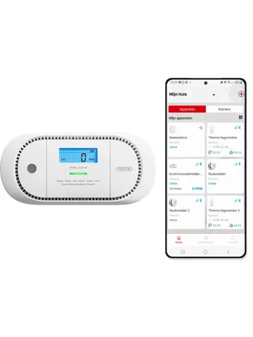 XC01-M Koppelbare koolmonoxidemelder