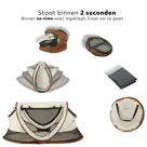 Peuter luxe campingbedje - Zelfopblaasbare matras