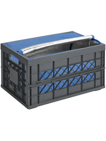 Square - Vouwkrat met koeltas - 45L