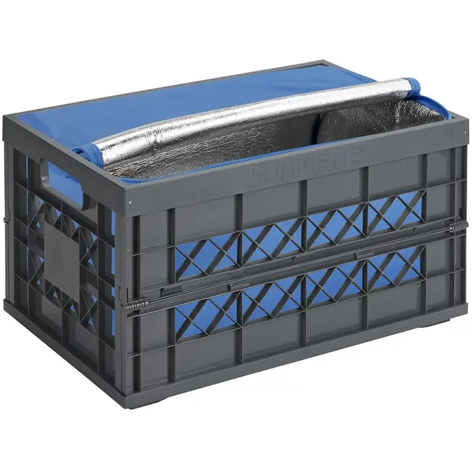 Square - Vouwkrat met koeltas - 45L