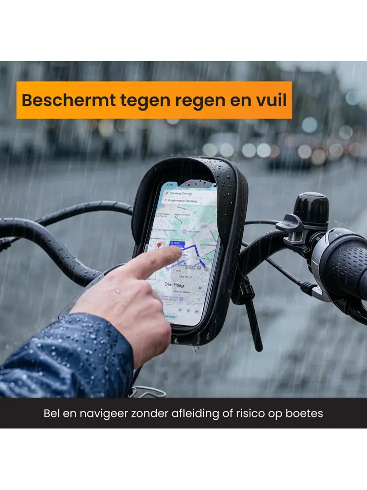 Telefoonhouder Fiets en Motor Waterdicht