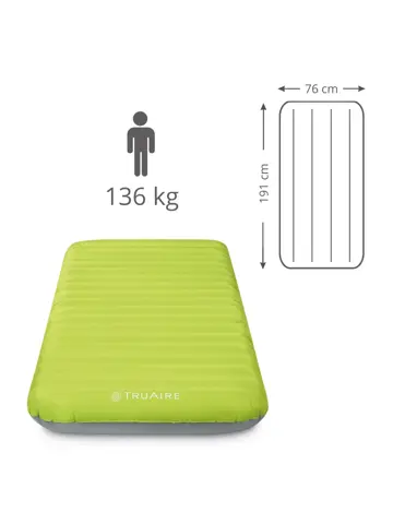 Campingmat - Intex - 1P - 76x191 cm + Pomp