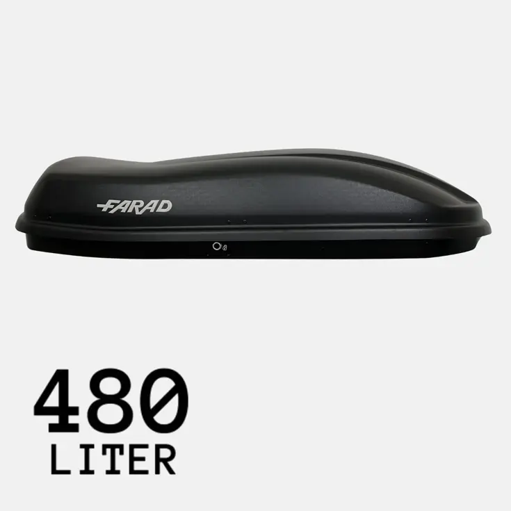 Marlin Dakkoffer N6 - 480 liter - Mat Zwart