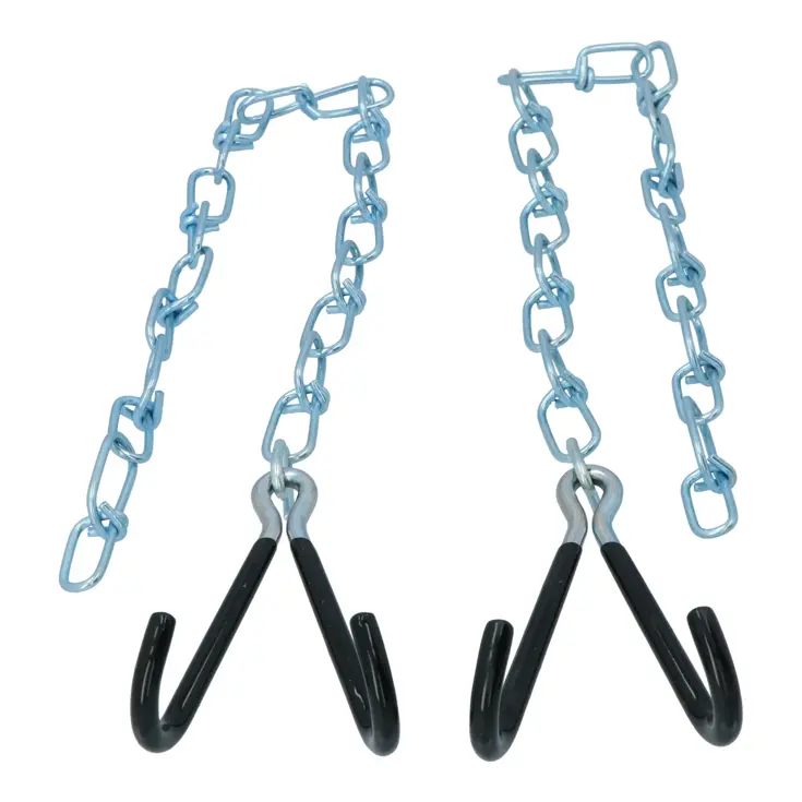 Fiets ophanghaken met ketting voor opslag