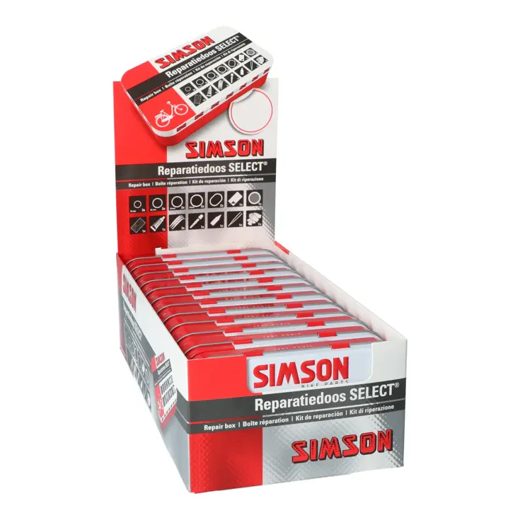 Simson reparatiedoos Select 23-delig