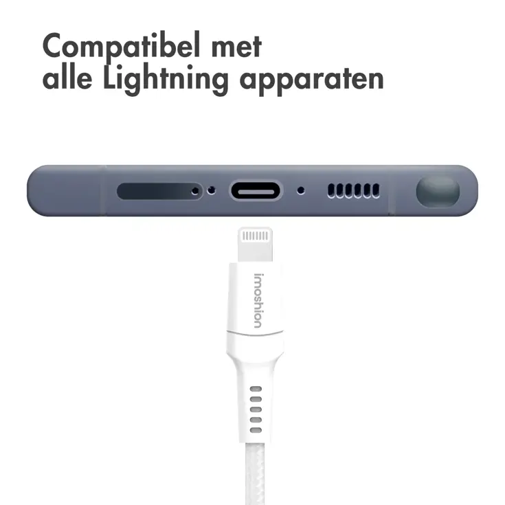 Lightning naar USB kabel 1 meter