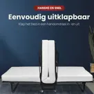 Troonz Luxe Campingbed Livorno - 90 x 200 cm