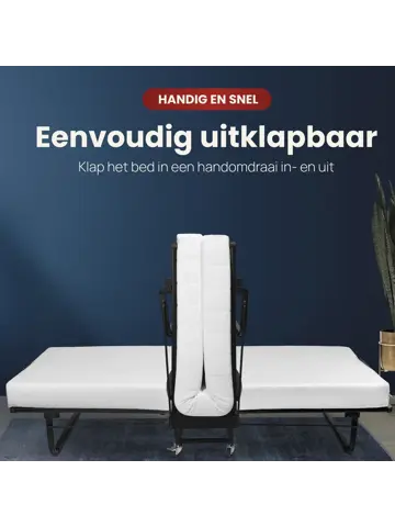 Troonz Luxe Campingbed Livorno - 90 x 200 cm