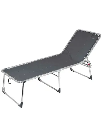 Vouwbed XL AL/364 Donker grijs