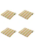 Amora - Tuinstoelkussen Hoge Rug - Set van 4