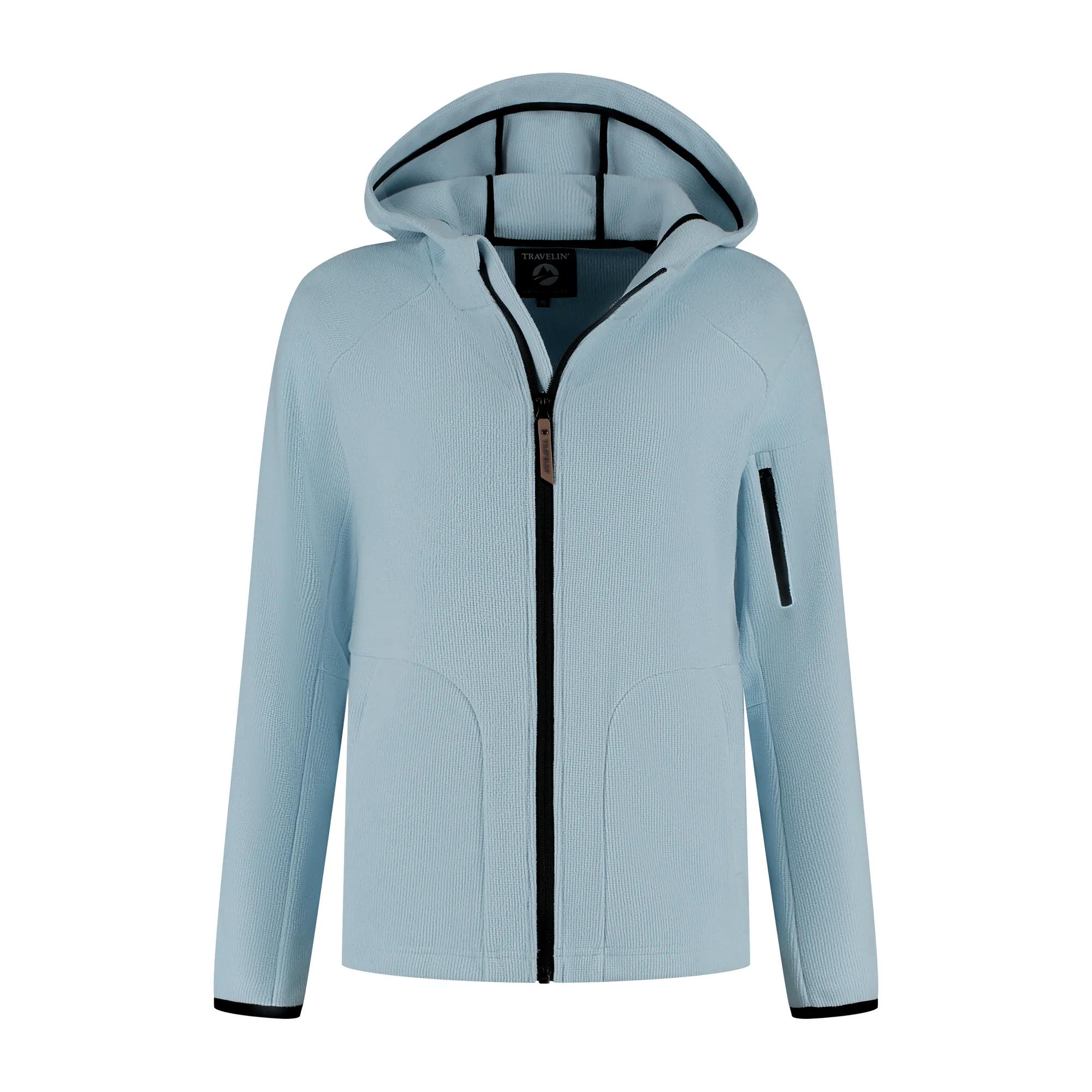 Travelin' Bryndis  Dames vest  Lichtblauw