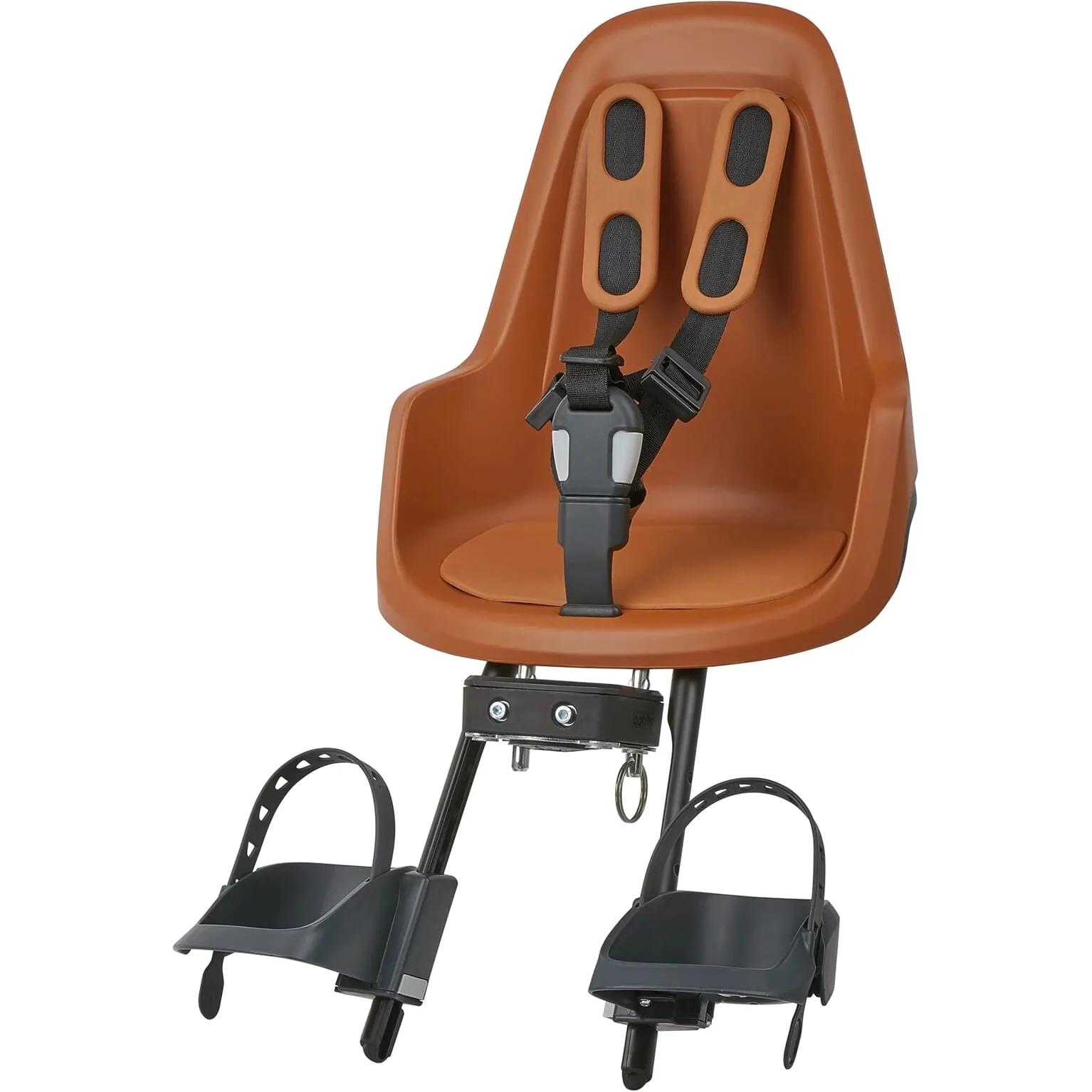 Bobike  voorzitje One Mini chocolate brown  Donker Bruin main product image