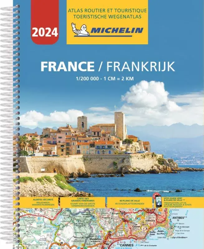 Michelin Wegenatlas Frankrijk 2024